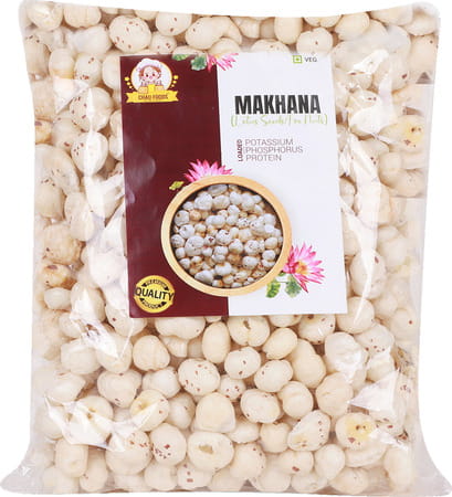Chau Foods Phool Makhana/ Fox Nuts(Lotus Seeds)