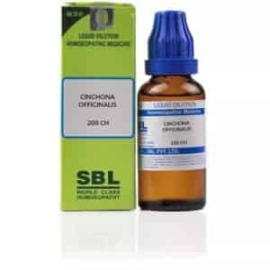 Sbl China Officinalis Dilution 200 Ch 30 Ml Pack Of 2