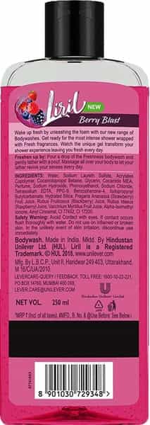 Liril Berry Blast Body Wash - 250 Ml