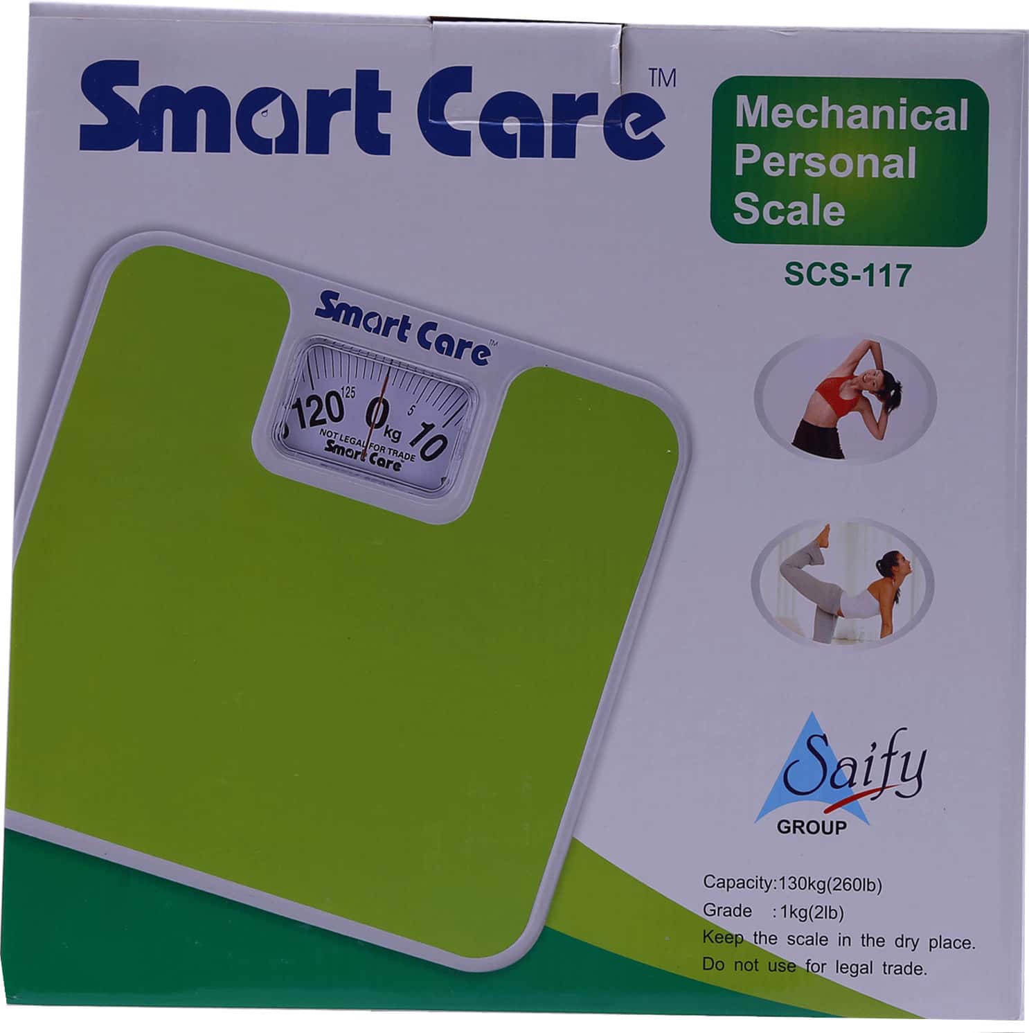Buy SMART CARE ANALOG WEIGHT MACHINE CAPACITY MANUAL MECHANICAL BODY