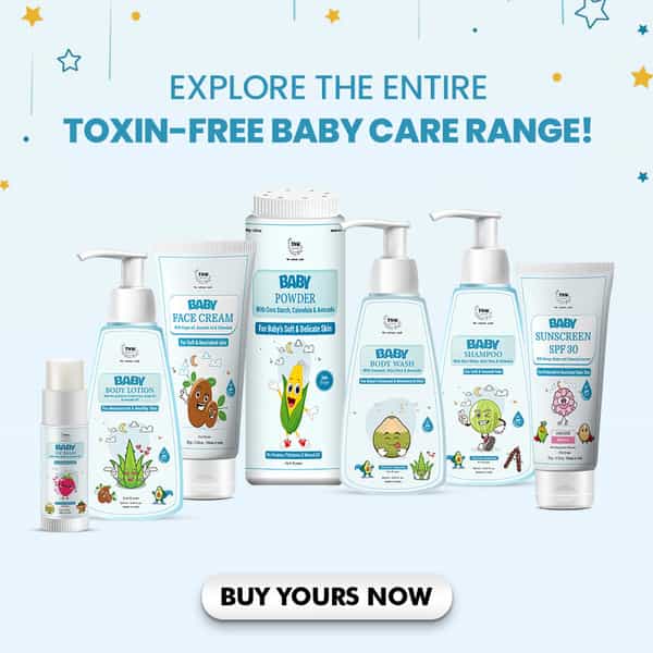 Tnw The Natural Wash Baby Sunscreen With Calendula Extracts And Mango Butter | 50Gm