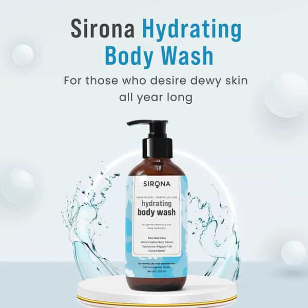 Sirona Marshmallow Body Wash For Gentle Cleansing & Deep Hydration For Men & Women- 200 Ml
