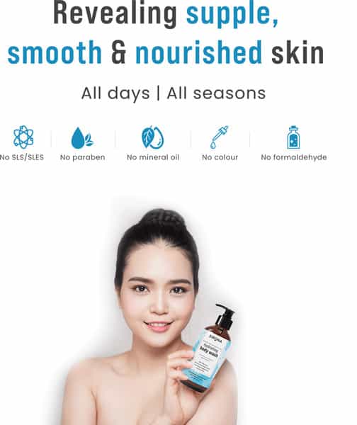 Sirona Marshmallow Body Wash For Gentle Cleansing & Deep Hydration For Men & Women- 200 Ml