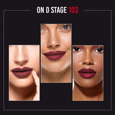 Colorbar Velvet Matte Lipstick- On D Stage!