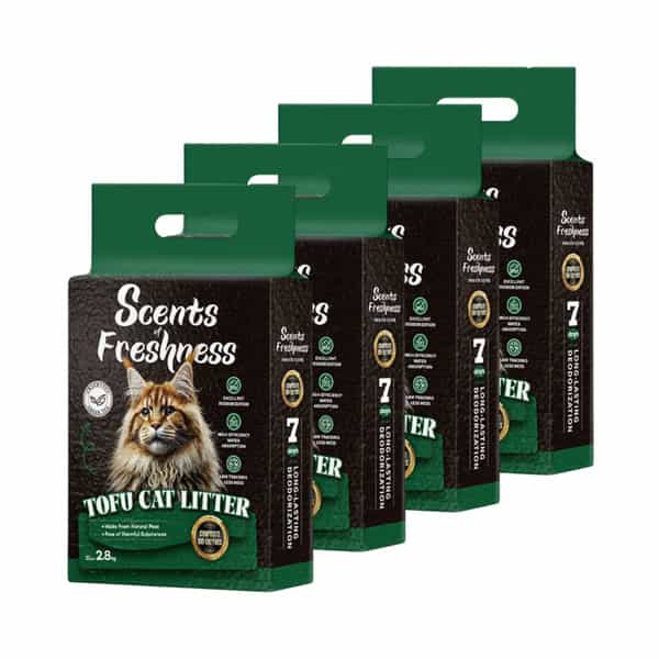 Scents Of Freshness - Premium Grade: 2 Percent Scent Green Tea Original Color - 2.8Kg - 2Mm (Green)
