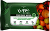 Veggie Clean Food Safe Wipes Removes Germs Bacteria Chemicals & Waxes 30 Pcs