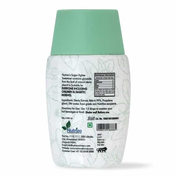 Sugar Fighter Stevia Jar - Zero Calories & Fat Free Sweetener - Natural Stevia - 1Kg