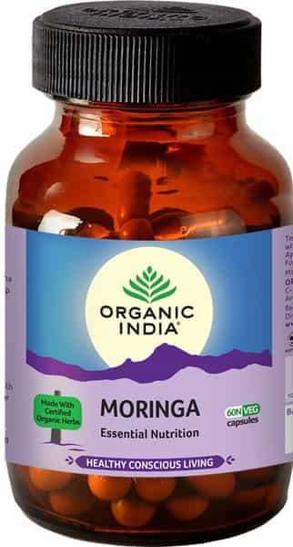 Organic India Moringa - - 60 Capsules
