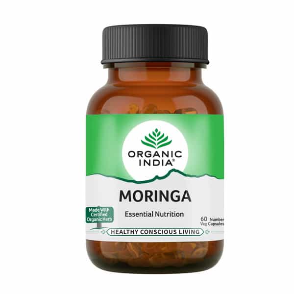 Organic India Moringa - - 60 Capsules