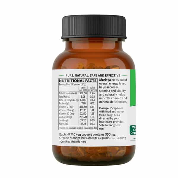 Organic India Moringa - - 60 Capsules