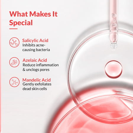 Fixderma Acne Defence Face Serum | Powered With 2% Salicylic Acid For Acne Free Skin - 10g