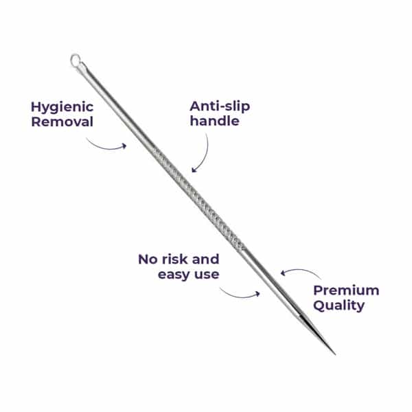Sanfe Selfly Blackhead Remover Tool Pointed Pimple Blemish Extractor Tool 1 Piece
