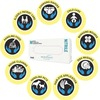 Ansell Micro Touch White Nitrile Examination Gloves - Pack Of 150 - Small
