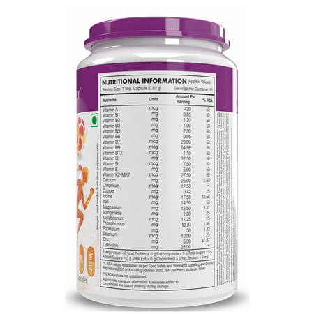 Healthyhey Nutrition Multi Vitamin For Women - Multi-Vit Daily - 90 Capsules