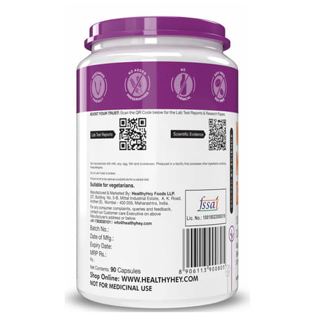 Healthyhey Nutrition Multi Vitamin For Women - Multi-Vit Daily - 90 Capsules