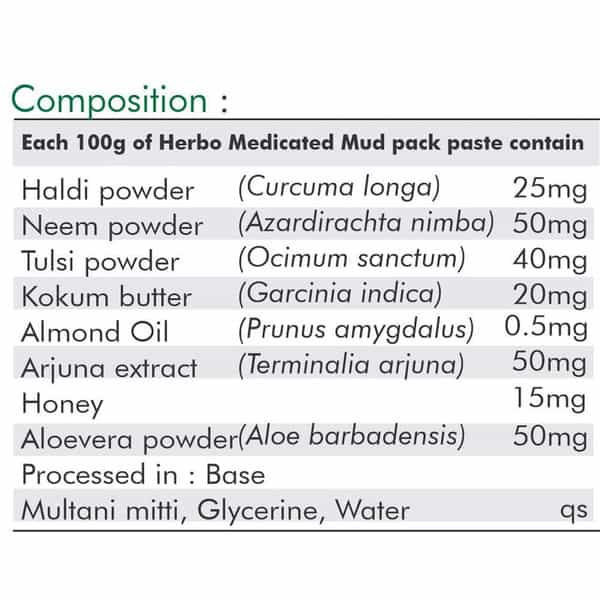 Grazing Meadows Herbo Medicated Mud Pack 50Gms