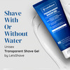 Letsshave Transperant Shave Gel - 150 Gm