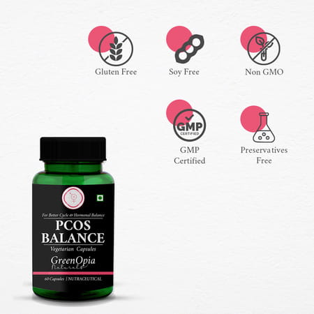 Greenopia Pcos Balance 60 Vegetarian Capsules