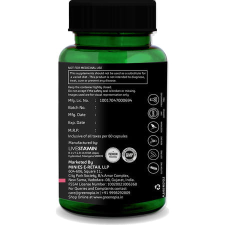 Greenopia Pcos Balance 60 Vegetarian Capsules