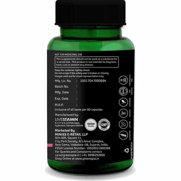 Greenopia Pcos Balance 60 Vegetarian Capsules