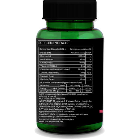 Greenopia Pcos Balance 60 Vegetarian Capsules