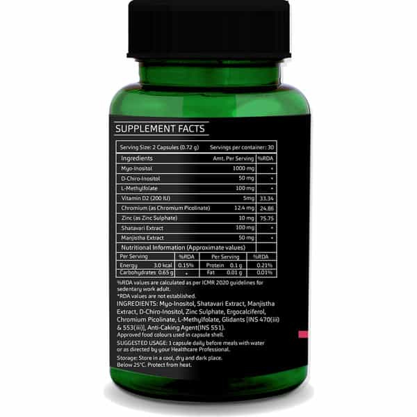 Greenopia Pcos Balance 60 Vegetarian Capsules