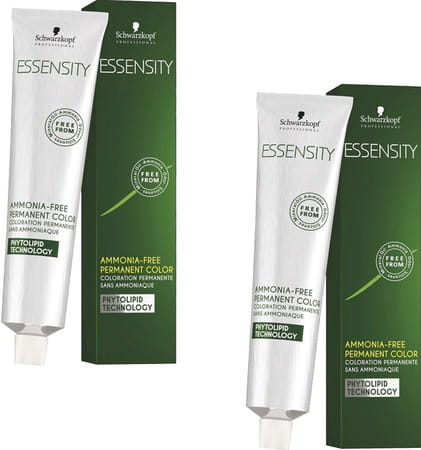 Schwarzkopf Essensity Ammonia Free 3-0 Dark Brown 60 Ml(2 Tube)+ Essensity Oil Developer 1000 Ml Kit