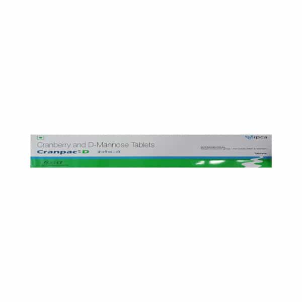 Cranpac D Strip Of 15 Tablets