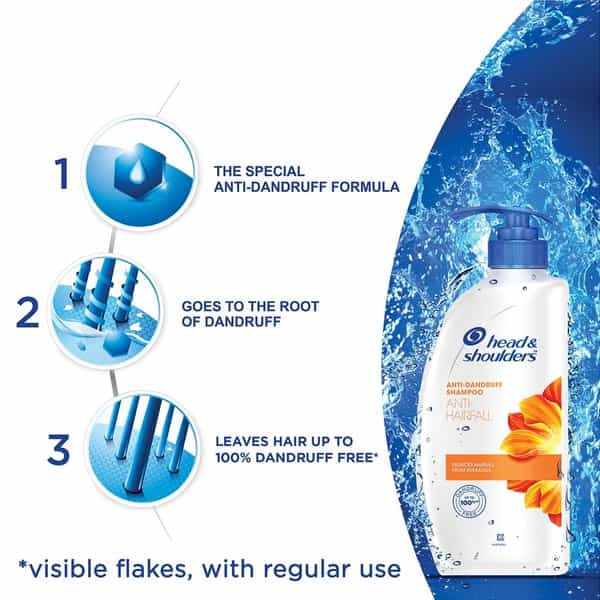 Head & Shoulders Anti Hair Fall Shampoo - 650Ml