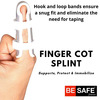 Besafe Forever Finger Cot Splint Support For Fractured & Injured Finger | M