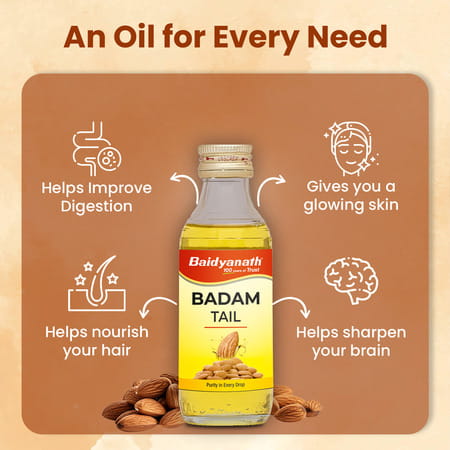 Baidyanath Badam Tail 100 Ml