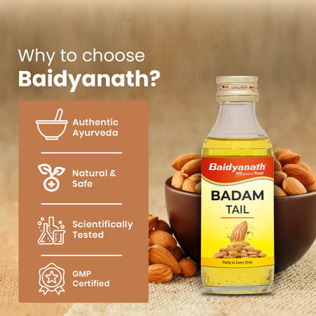 Baidyanath Badam Tail 100 Ml