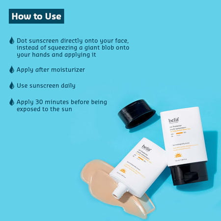 Belif Uv Protector Korean Vegan Tinted Mineral Face Sunscreen Spf 50+ Fortoneupwithmattefinish(50Ml)
