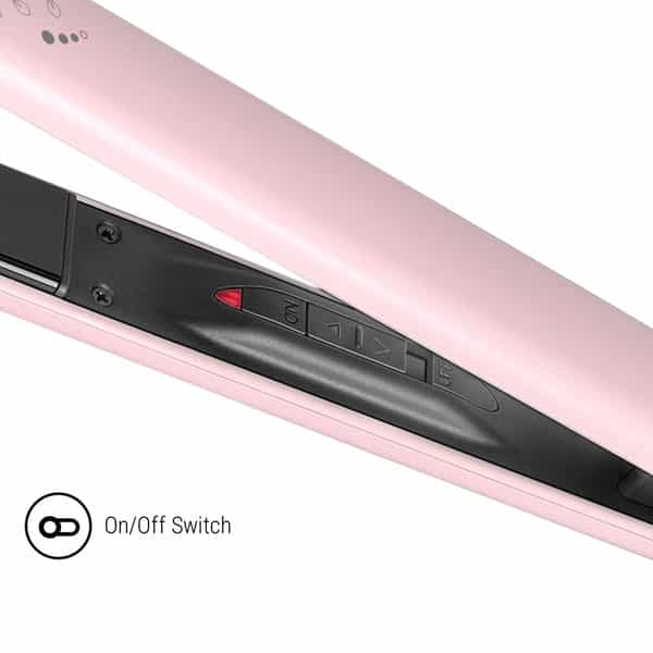 Syska Superglam Hs6820 Hair Straightener (Light Pink)