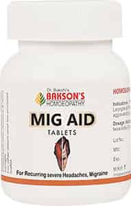 Dr Bakshi's Bakson Homoeopathy Mig Aid Tablet 75