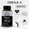 Earth King Ultra Omega 3 Fish Oil - 1000Mg (180 Mg Epa & 120 Mg Dha) - 60 Capsules