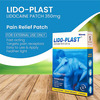 Rusan Lido-Plast | Pain Relief | Lidocaine 350Mg | Packet | 5 Patches