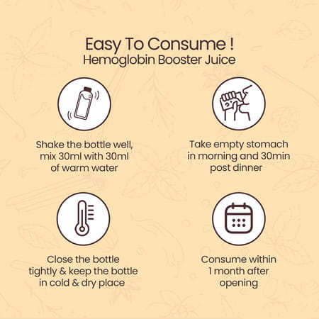 Krishna's Hemoglobin Booster Juice - 1 Litre