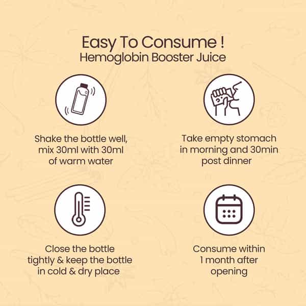 Krishna's Hemoglobin Booster Juice - 1 Litre