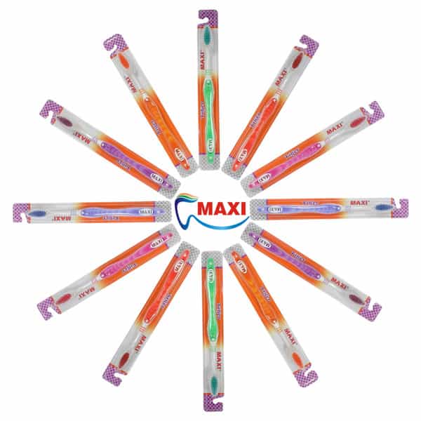 Maxi Tiger Soft Toothbrush (Pack Of 12)