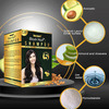 Deemark Black Hair Color Shampoo(10*15ml) - Long Lasting Formula|Herbal Extracts & 100% Ammonia Free