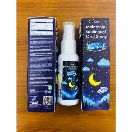 Melatonin Sublingual Oral Spray - 30Ml