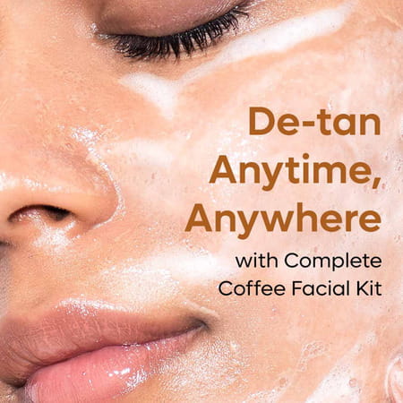 Mcaffeine Miniature Coffee Face De Tan Kit