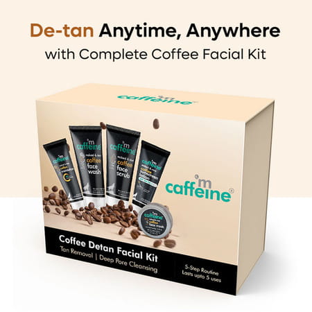 Mcaffeine Miniature Coffee Face De Tan Kit