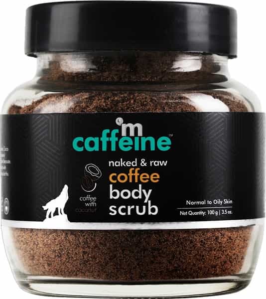 Mcaffeine Exfoliating Coffee Body Scrub For Tan Removal&Soft-Smooth Skin-100% Natural & Vegan(100Gm)