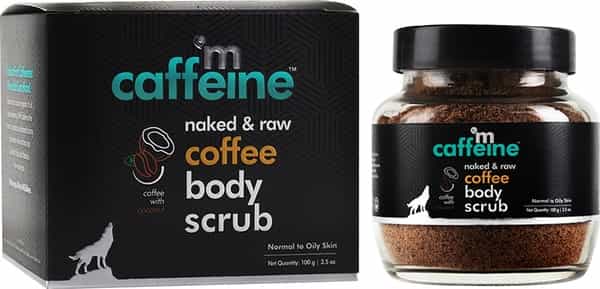Mcaffeine Exfoliating Coffee Body Scrub For Tan Removal&Soft-Smooth Skin-100% Natural & Vegan(100Gm)