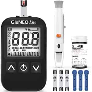 K-Life Gluneolite Fully Automatic Blood Glucose Check Sugar Testing Machine With 25 Strips