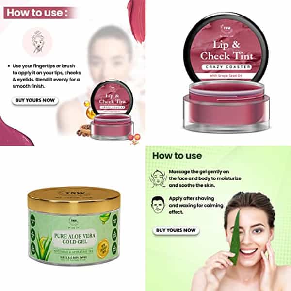 Tnw The Natural Wash Lip & Skin Care Combo