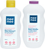Mee Mee Mild Baby Shampoo With Fruit Extracts And Fresh Feel Baby Powder (500 Ml/G)