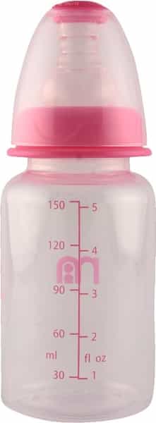 Mothercare Narrow Neck Bottle - Pink - 150Ml